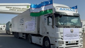 O'zbekiston Eron xalqiga katta insonparvarlik yordami yetkazdi