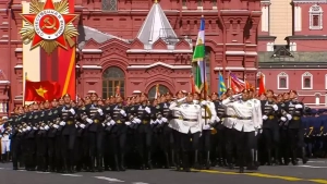 Uzbekistan's military participated in the Victory Parade in Moscow