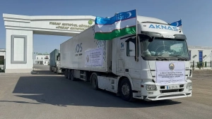 Uzbekistan has delivered large-scale humanitarian aid to the people of Iran