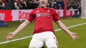 Wood scored the fastest goal for Nottingham Forest