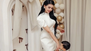 Marjona Mirzaaliyeva celebrated her son's 3rd birthday