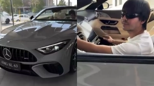 Hamdam Sobirov bought a Mercedes-AMG SL 63