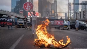 Mass protests for hostages in Israel