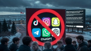 Kanada provinsiyasi yoshlarning ijtimoiy tarmoqlardan foydalanishini cheklamoqda