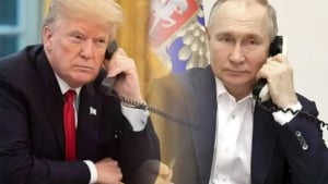 Путин и Трамп провели телефонный разговор по Украине