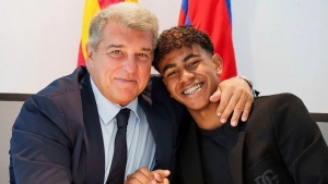 Joan Laporta Lamin Yamalni Oltin top sovriniga munosib deb bildi