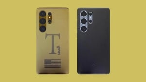Дизайн Trump Phone T1 похож на Galaxy S25 Ultra