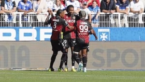 Nice won with a single goal over Nantes