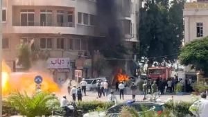 Damashqda Makron to'xtagan mehmonxona yaqinida portlashlar sodir bo'ldi