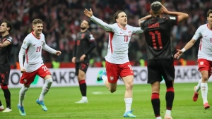 Poland defeated Albania from behind and advanced to the final