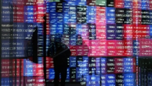 Asian markets rose, yen weakened