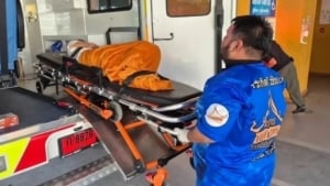 A woman who was buried alive in a coffin in Thailand shocked people