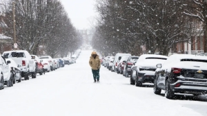 In the US, a snowstorm left one million households without electricity