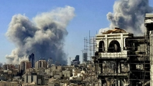 После ракетного удара Ирана в Израиле произошел крупный пожар на химическом заводе