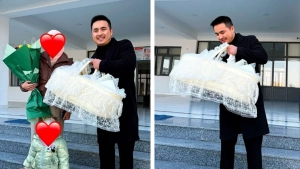 Obid Nasriddinov had a son