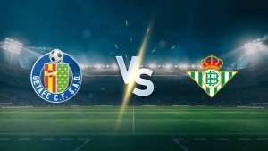 "Xetafe" "Real Betis"ni 2:0 hisobida mag'lub etdi