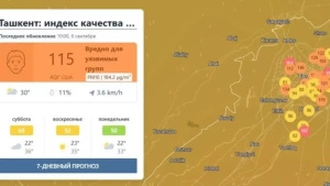 Toshkentda havo sifati keskin yomonlashmoqda