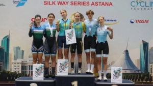 O'zbekistonlik velosportchilar Ostonadagi xalqaro turnirda uchta medal oldi