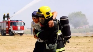 O‘rta Chirchiqda aviahalokatga tayyorgarlik mashg‘uloti o‘tkazildi