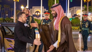 Ukraina prezidenti Saudiya Arabistoniga kutilmagan tashrif bilan bordi