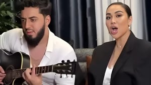 Munisa Rizayeva performed her new song under the sounds of the guitar for her fans (photo, video)