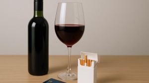 Alcohol and tobacco are sold only by card