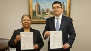 Uzbekistan established diplomatic relations with Nauru