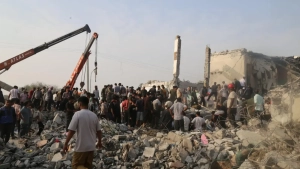 Воздушный удар по Минобу унес жизни 175 человек