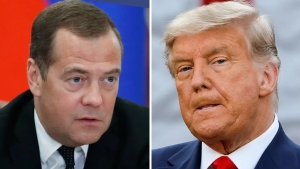 Tramp va Medvedev o‘rtasida so‘zli mojaro kuchaydi