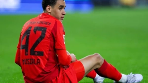 Musiala celebrated his 100th Bundesliga win as the youngest footballer