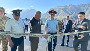 O'zbekiston bilan chegara hududida yangi chegara posti ochildi
