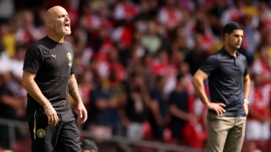 Arsenal beat Manchester City 2-0 to win the Community Shield