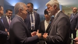 Mirziyoyev va Pavel bilan ilk yuzma-yuz uchrashuv