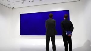 Iv Klein's painting "California" sold for 18.4 million euros