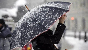 December 18: Rain followed by snow in Tashkent