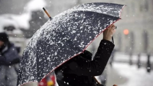 December 18: Rain followed by snow in Tashkent