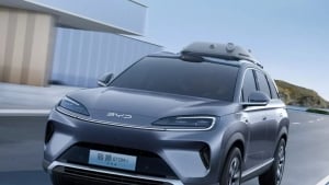 A drone car has been created in collaboration between BYD and DJI