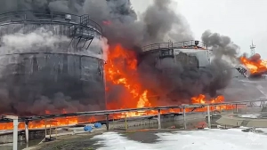 Ukraina dronlari Moskva viloyatidagi neft bazalariga hujum qildi