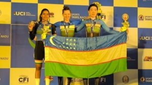 Uzbekistan cyclists started the Asian Cup with medals