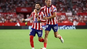 Atletiko Madrid Sevilyaga 3:1 g'alaba qozondi, La Ligada birinchi o'rinni egalladi