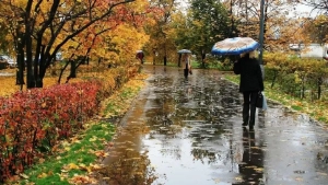 In September, rain and wind increase, temperature decreases