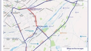 В Яшнабаде транспортное движение будет ограничено с 25 июня