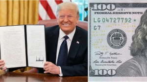 Trump's signature may appear on new dollar bills