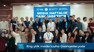 Qashqadaryoda media haftalik doirasida jurnalistlar uchun treninglar o'tkazildi