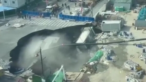 Shanghai landslide: no casualties