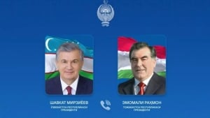 Mirziyoyev Rahmonni tavallud ayyomi bilan tabrikladi