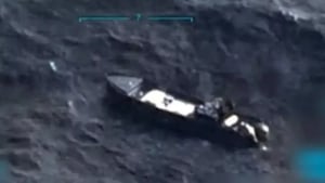 The US struck a Venezuelan ship, three people killed
