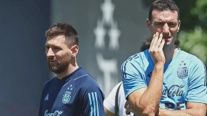 Lionel Skaloni spoke about when Messi's career will end