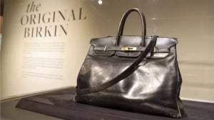 The Birkin bag was sold at a record price in Paris