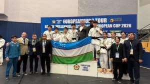 Uzbek youth judokas won eight medals at an international tournament in Berlin